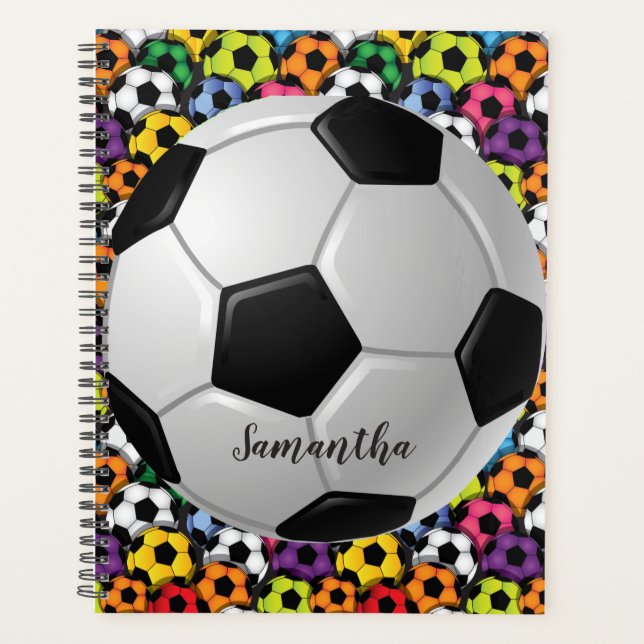 Soccer Balls Weekly/Monthly Planner (Front)