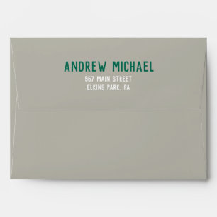 SOCCER Bar Bat Mitzvah Envelope