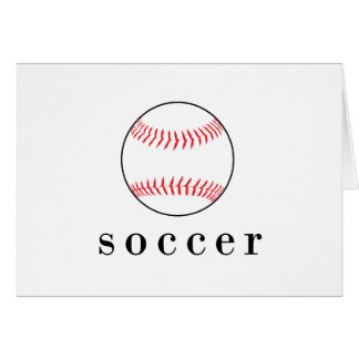 Soccer Baseball Funny Hilarious Sports T-Shirt