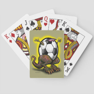 Soccer Beast Playing Cards