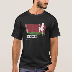 Soccer Belarus Flag Football Womens Soccer Girls T-Shirt