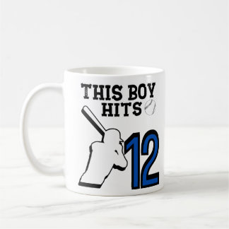 Soccer Birthday - 12 Year Old Boy - 12th Birthday Coffee Mug