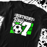 Soccer Birthday - 7 Year Old Boy - 7th Birthday