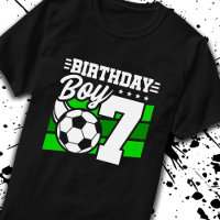 Soccer Birthday - 7 Year Old Boy - 7th Birthday