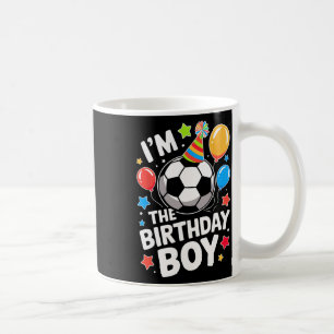 Soccer Birthday Boy Sports Theme Bday Party Costum Coffee Mug