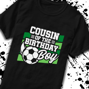 Soccer Birthday Cousin - Boys Soccer Birthday T-Shirt