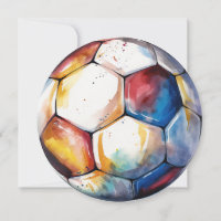 Soccer Birthday Invitation - Football - Kids Party