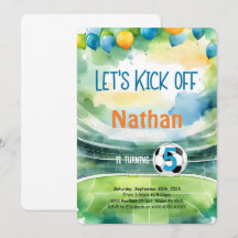 Soccer Birthday Party