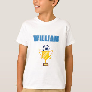 Soccer Birthday Party Personalised boy's T Shirt