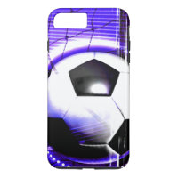 Soccer Blue Personalise with name or team name