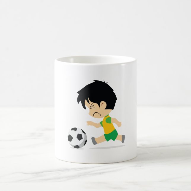 Soccer Boy Coffee Mug (Center)