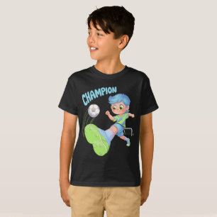 Soccer Boy Kicking Ball Future Soccer Star T-Shirt