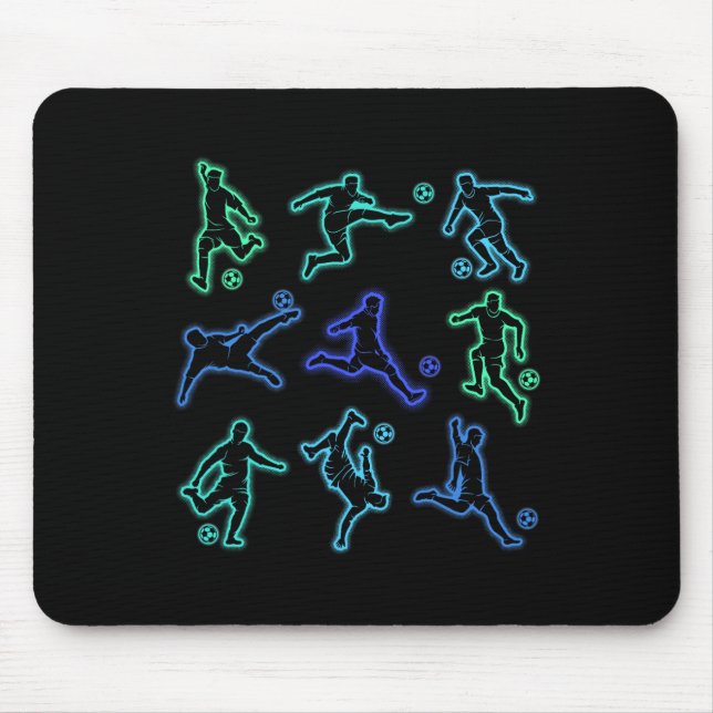 Soccer Boys Kids  Mouse Mat (Front)
