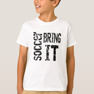 Soccer Bring It Unisex Kids Tee