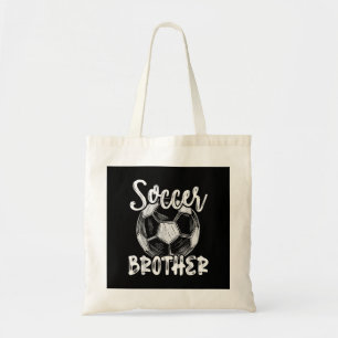 Soccer Brother Men Family Matching Team Player Soc Tote Bag