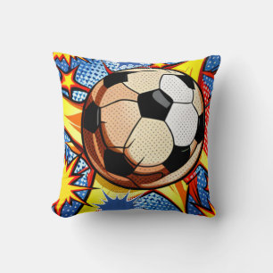 Soccer Burst Cushion