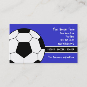 Soccer Business Cards