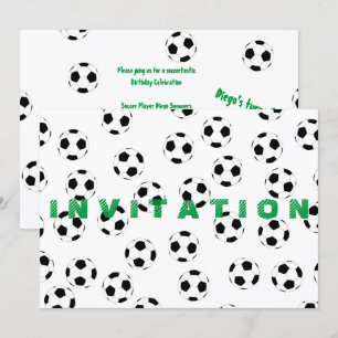 Soccer by The Happy Juul Company Invitation