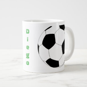 Soccer by The Happy Juul Company Large Coffee Mug