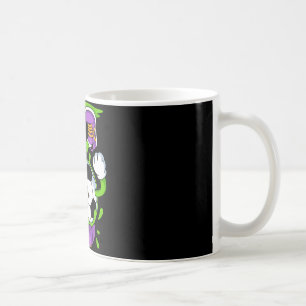 Soccer Byll Cartoon Drip Red Card Fun Coffee Mug