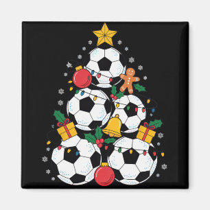 Soccer Byll Christmas Tree Soccer Fans Holiday Che Magnet