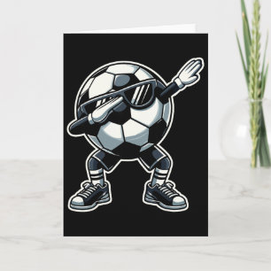 Soccer Byll Dabbing Funny Player Soccer _1 Card