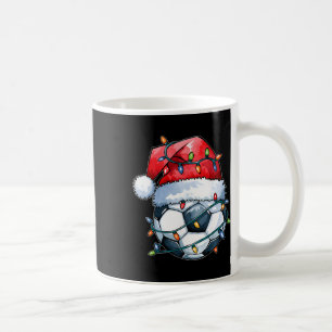 Soccer Byll Santa Hat Xmas Funny Christmas Soccer Coffee Mug