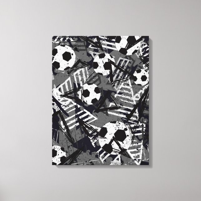 Soccer Canvas Wall Art (Front)
