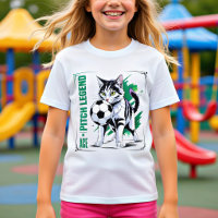 Soccer Cat Legend: Funny Gift for Football Fans