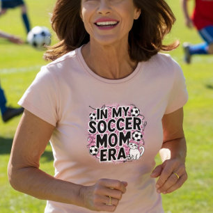 Soccer Cat Mum Era  T-Shirt