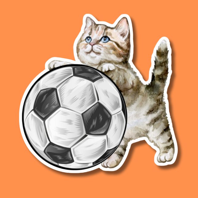 Soccer Cat Waterproof  (Creator Uploaded)