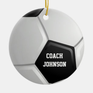Soccer Ceramic Tree Decoration