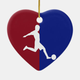 Soccer Ceramic Tree Decoration