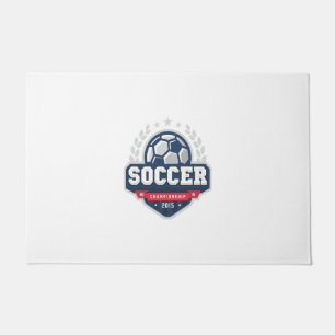soccer championship doormat