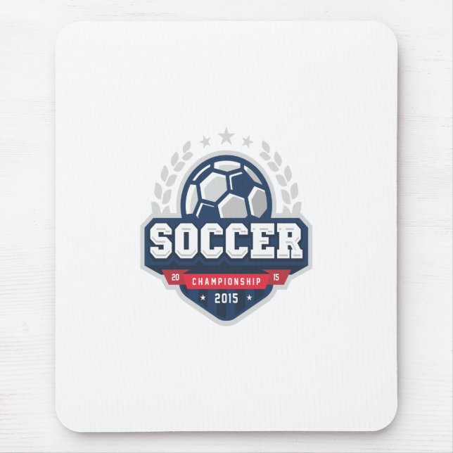soccer championship mouse mat (Front)