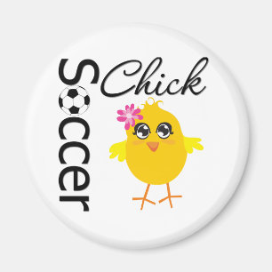 Soccer Chick Magnet