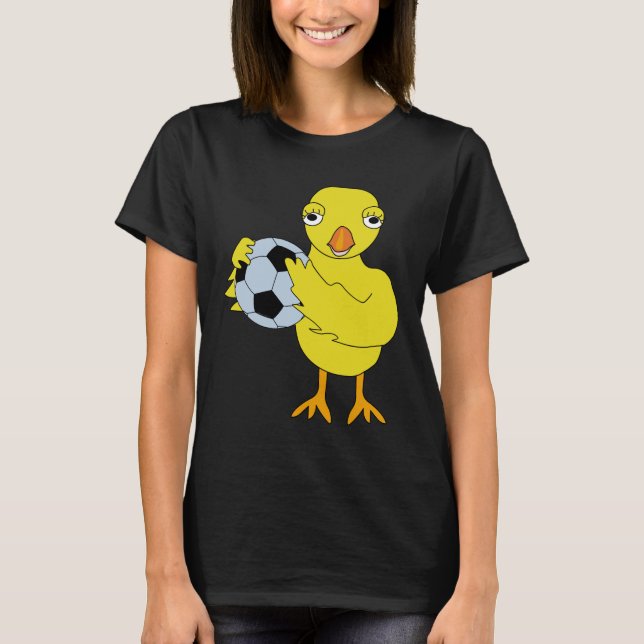 Soccer Chick  T-Shirt (Front)