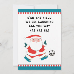 Soccer Christmas Holiday Cards