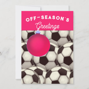 Soccer Christmas Holiday Cards