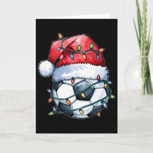 Soccer Christmas Shirt Funny Holiday Soccer Xmas S Card