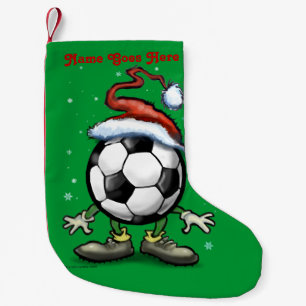 Soccer Christmas Small Christmas Stocking