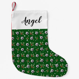 Soccer Christmas Stoking Small Christmas Stocking