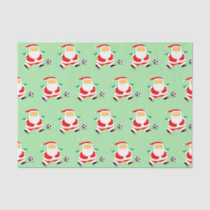 Soccer Christmas Tissue Paper