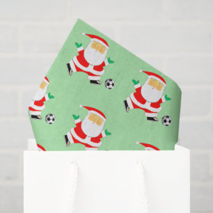 Soccer Christmas Tissue Paper