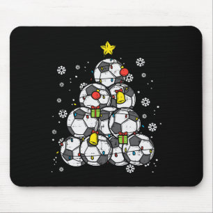 Soccer Christmas Tree Xmas Player Boys Girls Men W Mouse Mat