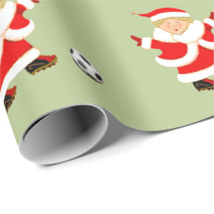 Soccer Christmas Wrapping Paper