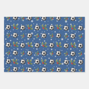 Soccer Christmas Wrapping Paper Soccer Coach
