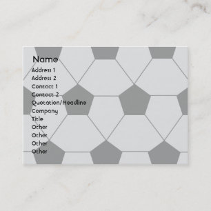Soccer - Chubby Business Card