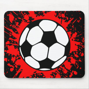 soccer : circles : mouse mat