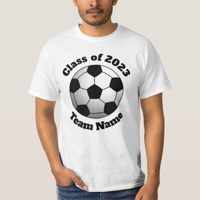 Soccer Class of 2023 Graduation T-Shirt (Front)